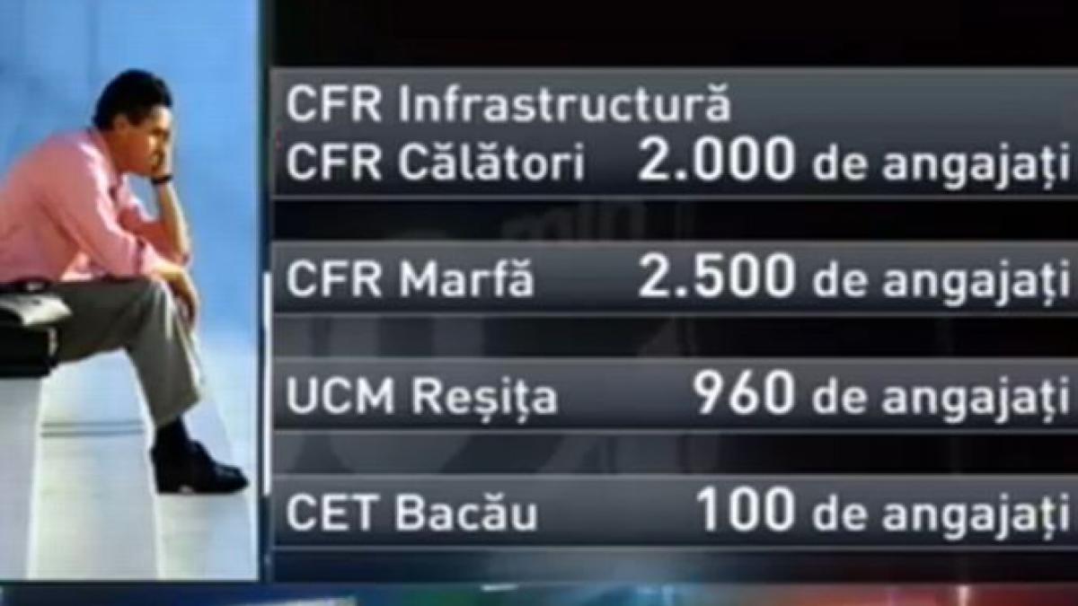 val de disponibilizari in toata tara mii de romani vor ramane fara loc de munca ce a declarat