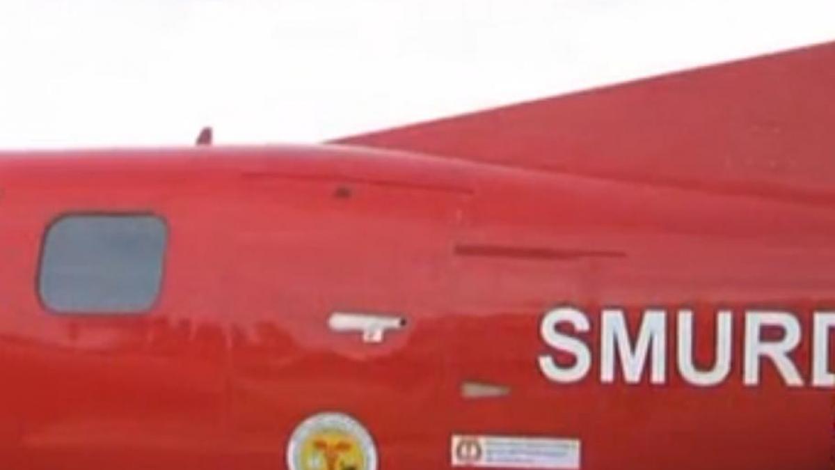 avionul smurd a efectuat prima misiune de salvare