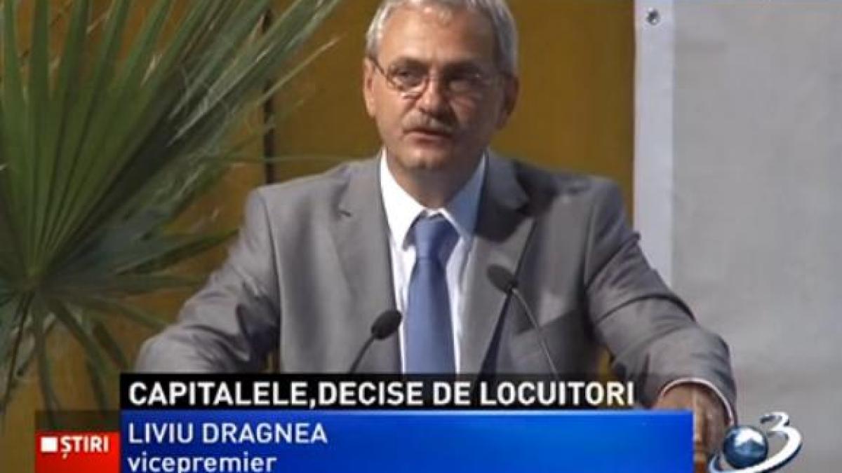 liviu dragnea bucurestiul ar putea sa nu fie resedinta viitoarei regiuni din care va face parte