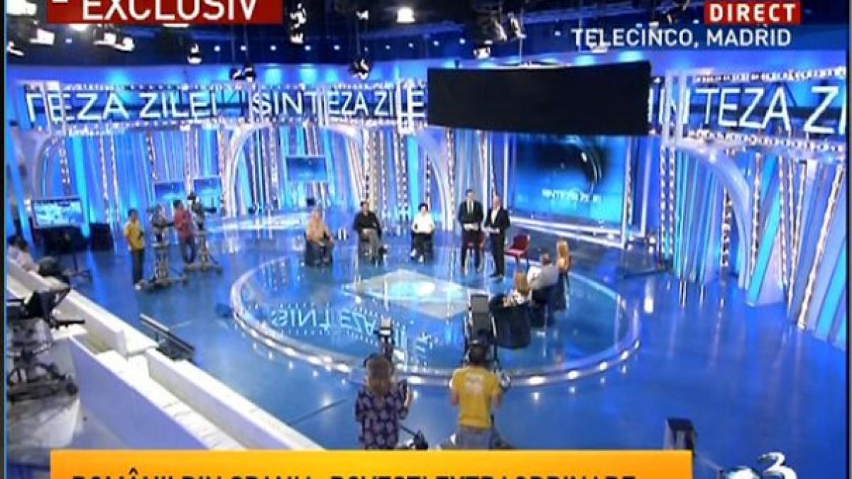 romani de exceptie in aceasta seara la sinteza zilei aici in spania imi lipseste cel mai mult limba