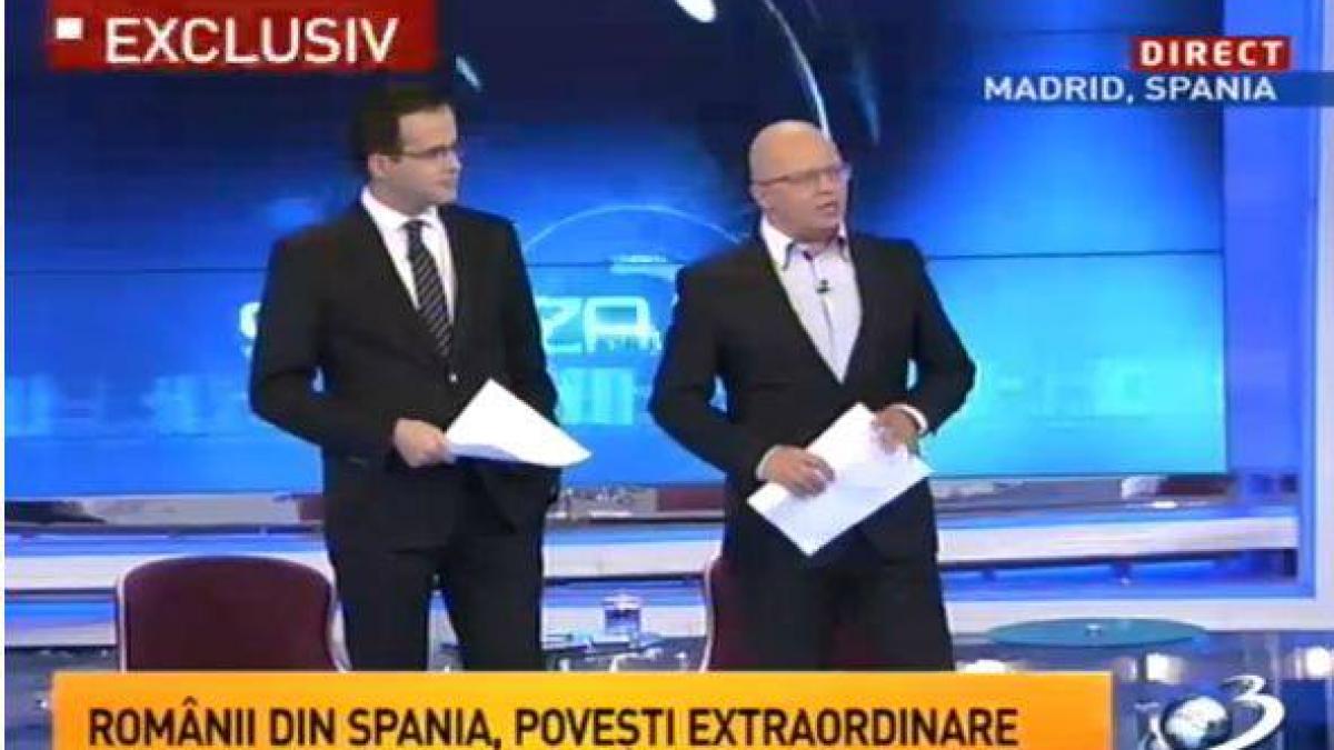 sinteza zilei in direct din platorile telecinco din madrid faceti cunostinta cu romanii de exceptie