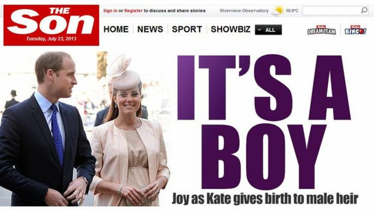 cel mai titrat tabloid din marea britanie si a schimbat numele britanicii au imbratisat gestul