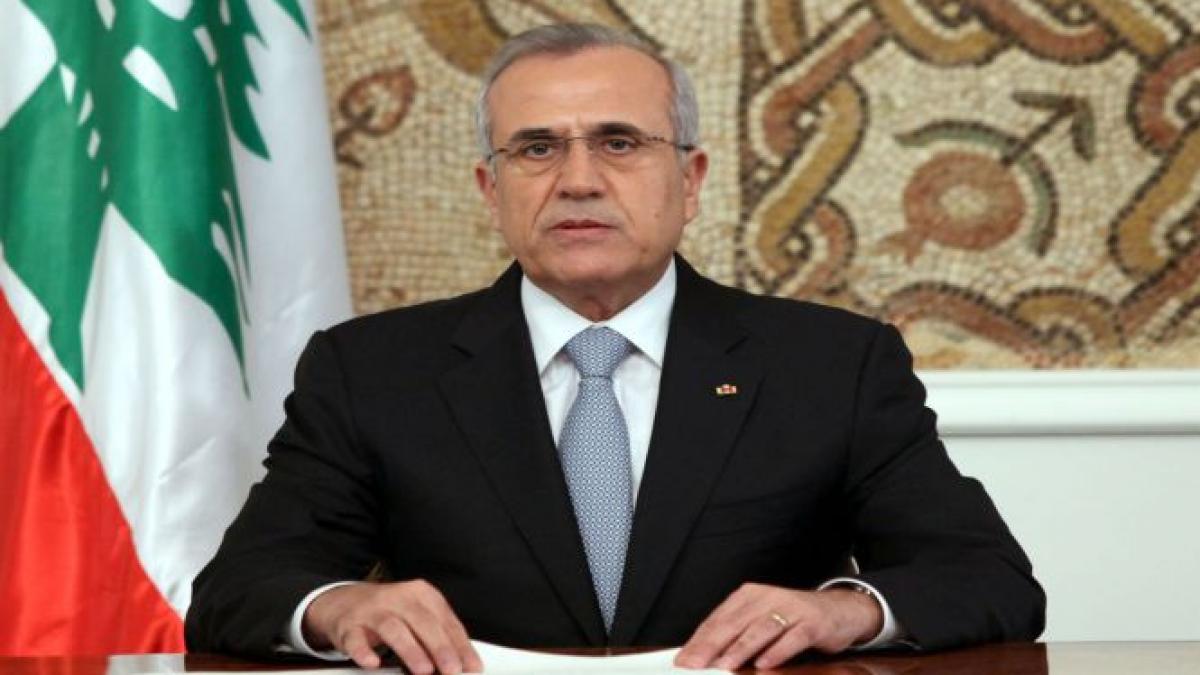 presedintele libanez cere uniunii europene sa revizuiasca decizia referitoare la aripa armata a