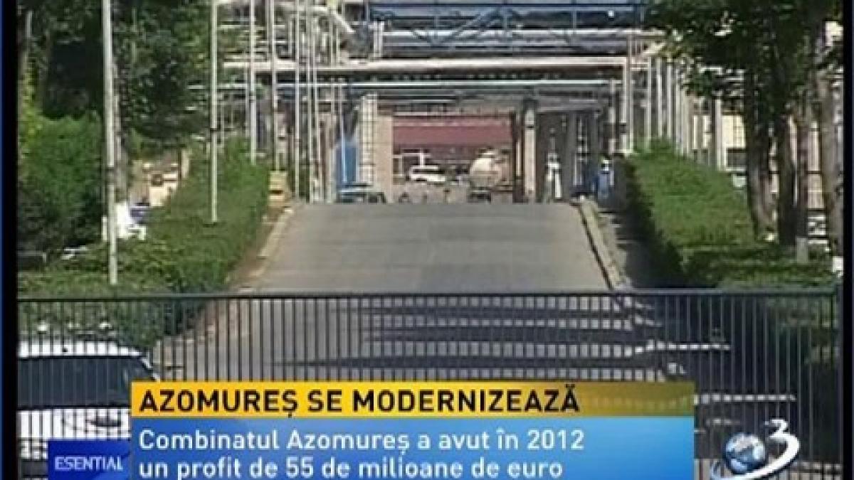 Azomureş is being  upgraded. The investment made  in the chemical plant amounts to € 75 million 