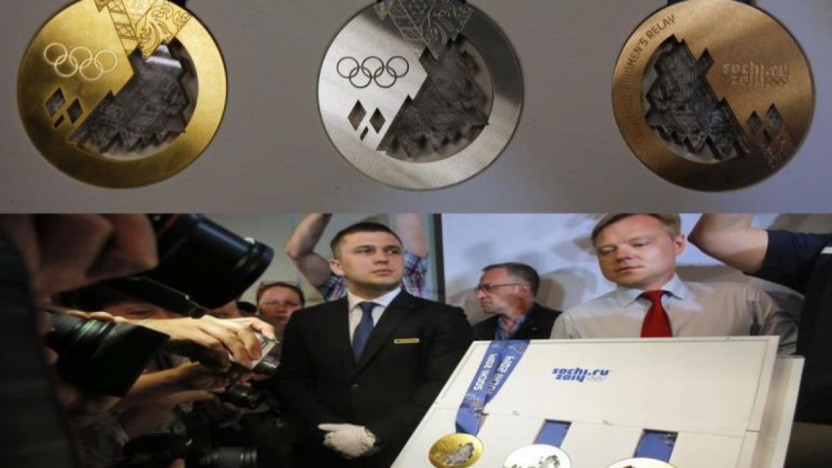 medalii cu fragmente de meteorit pentru viitorii campioni olimpici de la soci