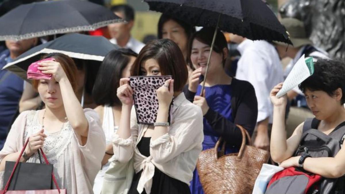 peste 60 de persoane au murit la tokyo din cauza caldurii excesive
