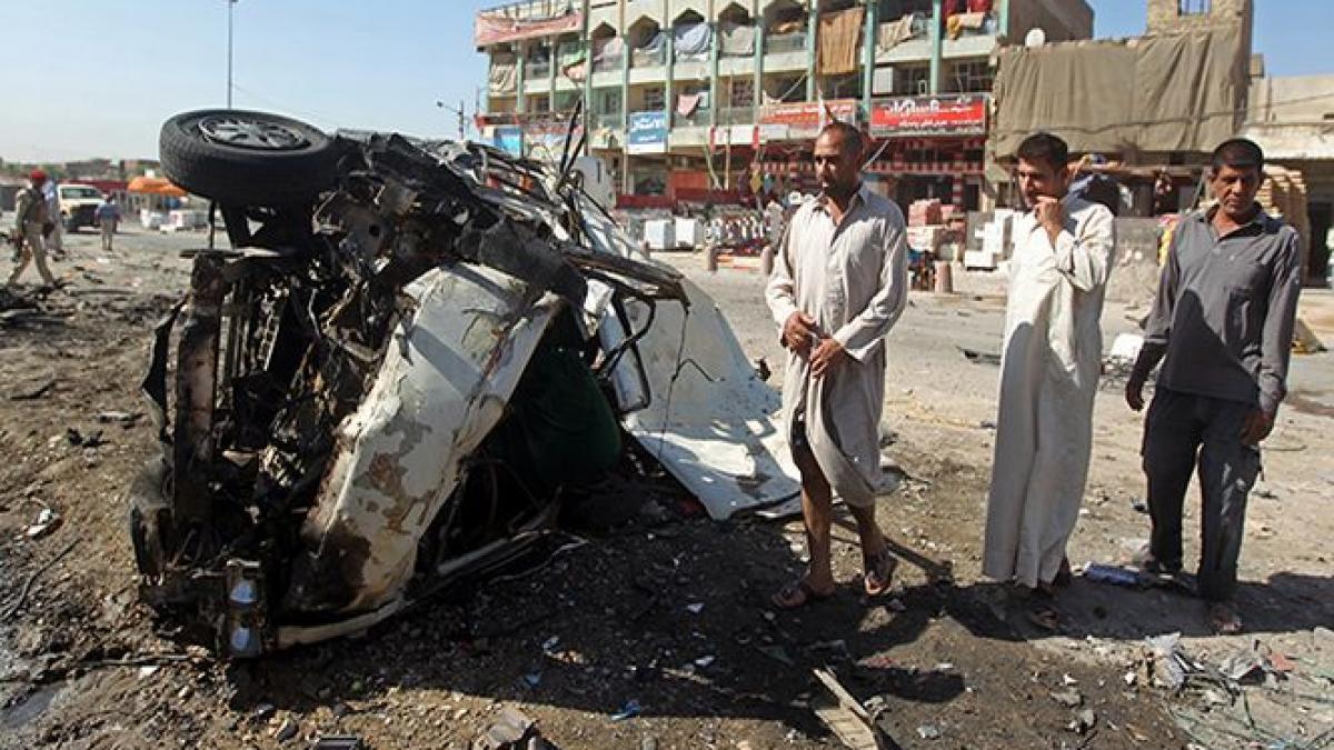 irak 17 masini capcana au provocat moartea a cel putin 60 de persoane