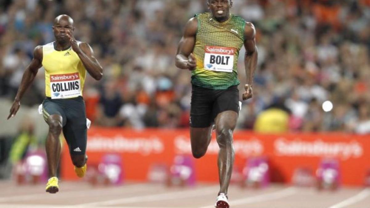 usain bolt vrea sa bata recordurile mondiale la 100 si 200 de metri la cm de la moscova