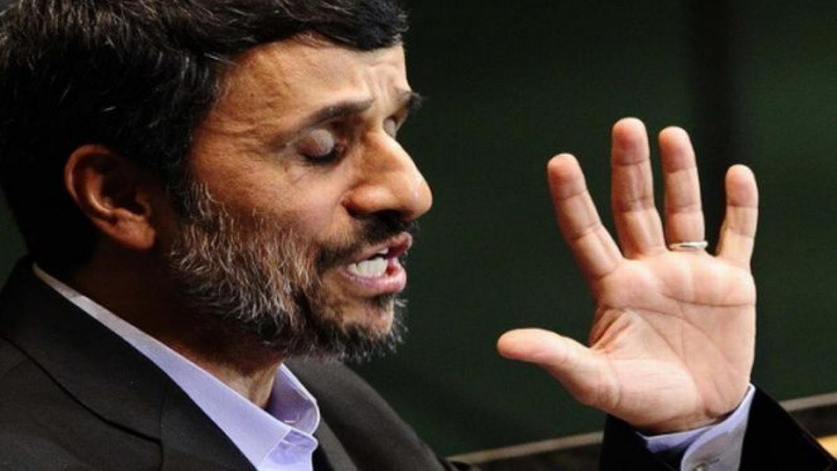 ahmadinejad o furtuna regionala va smulge israelul din radacini