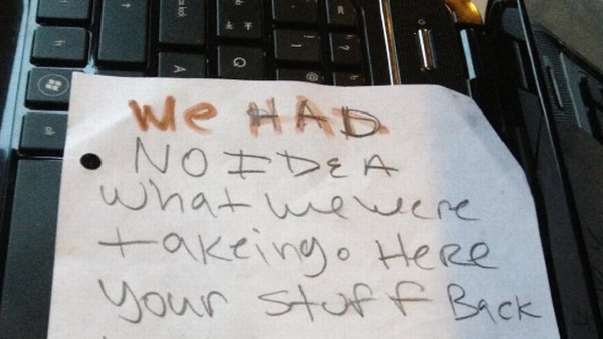 credinta in umanitate refacuta gestul incredibil al unor hoti americani