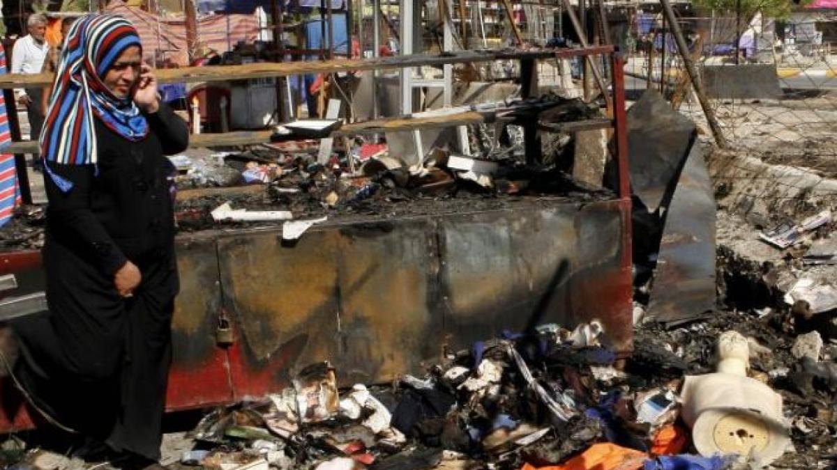 16 morti si 35 de raniti in urma unui atentat sinucigas in bagdad