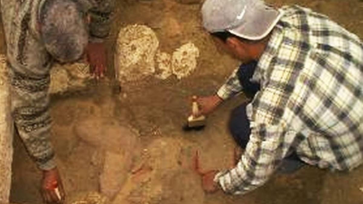 descoperirea remarcabila facuta de arheologii romani obiectul are o vechime de 20 000 de ani