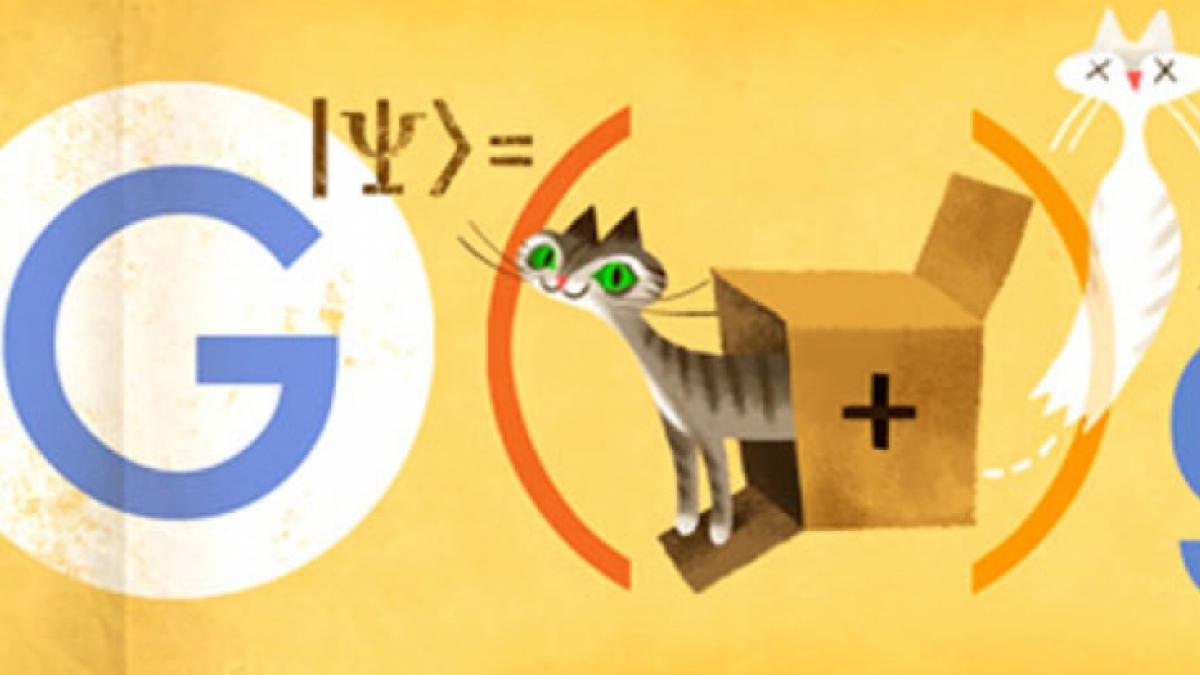 google sarbatoreste luni 126 de ani de la nasterea fizicianului austriac erwin schrodinger