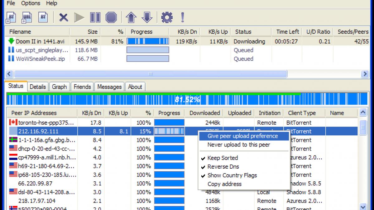 anuntul care ii intereseaza pe cei care downloadeaza de pe torrente a fost lansat in urma cu putin