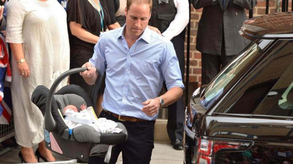 dezvaluirile de tata ale printului william micutul george arata foarte bine dar face cam mult zgomot