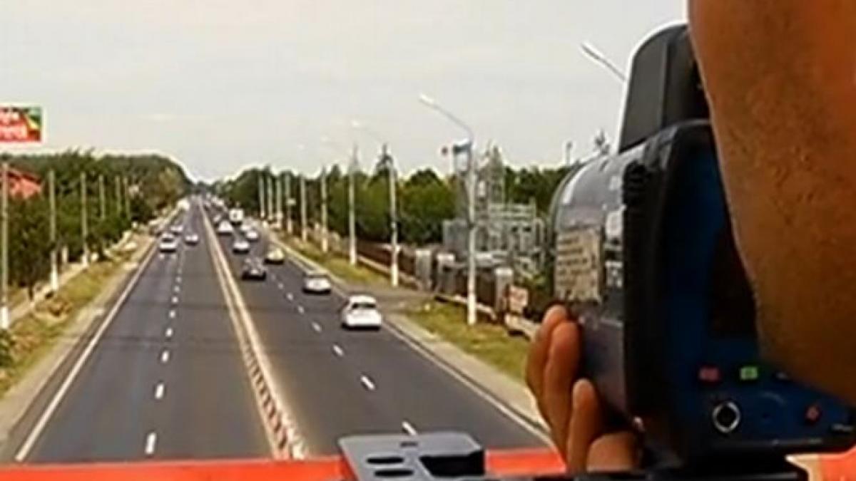 un radar de ultima generatie instalat pe dn 1 depisteaza soferii grabiti de la o distanta de 1 2 km