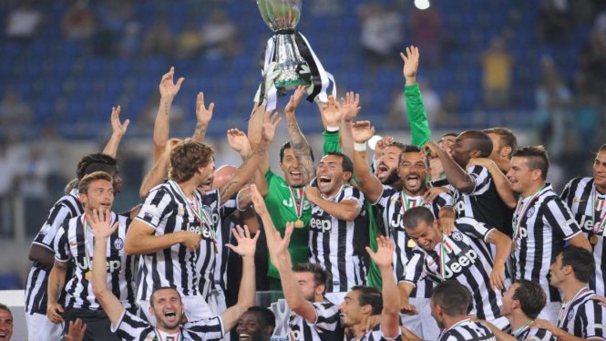 juventus a castigat pentru a sasea oara supercupa italiei