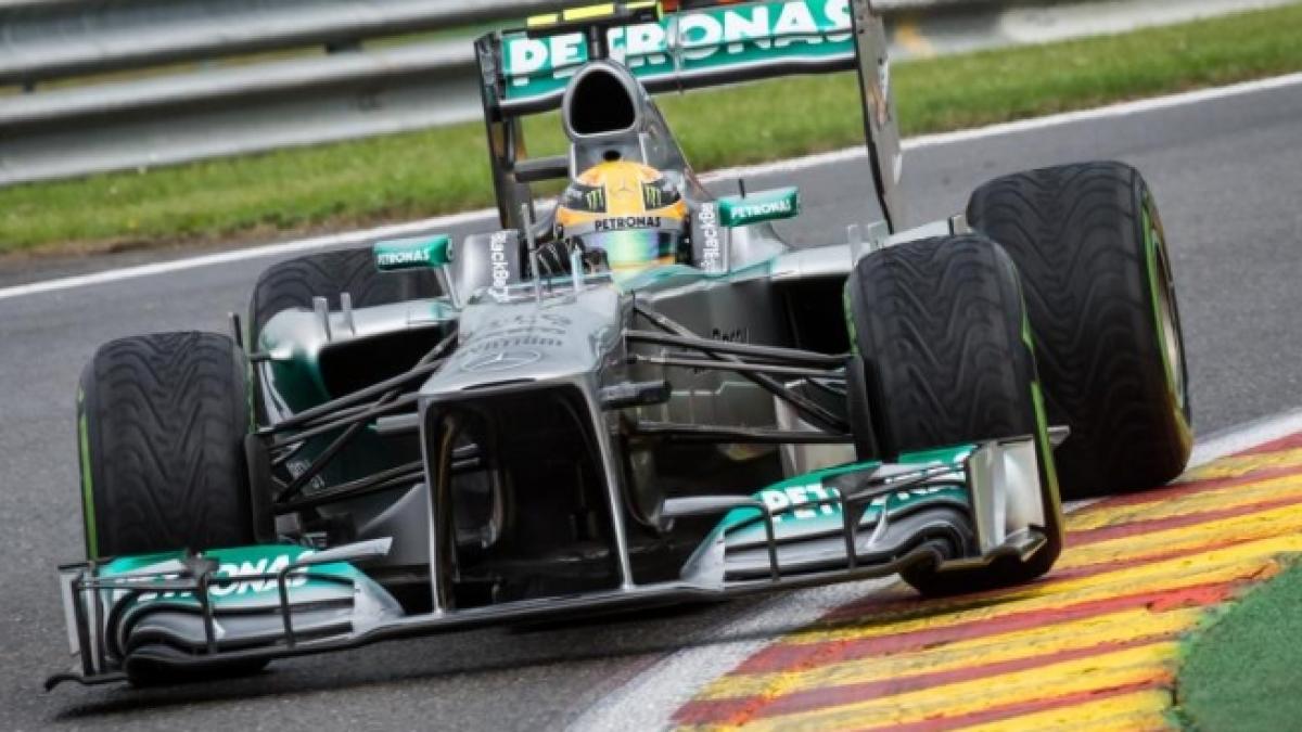 lewis hamilton in pole position la mp al belgiei