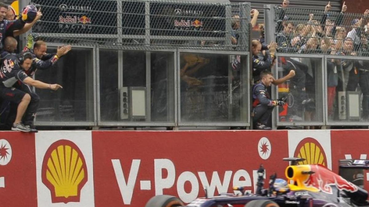 sebastian vettel a castigat marele premiu al belgiei