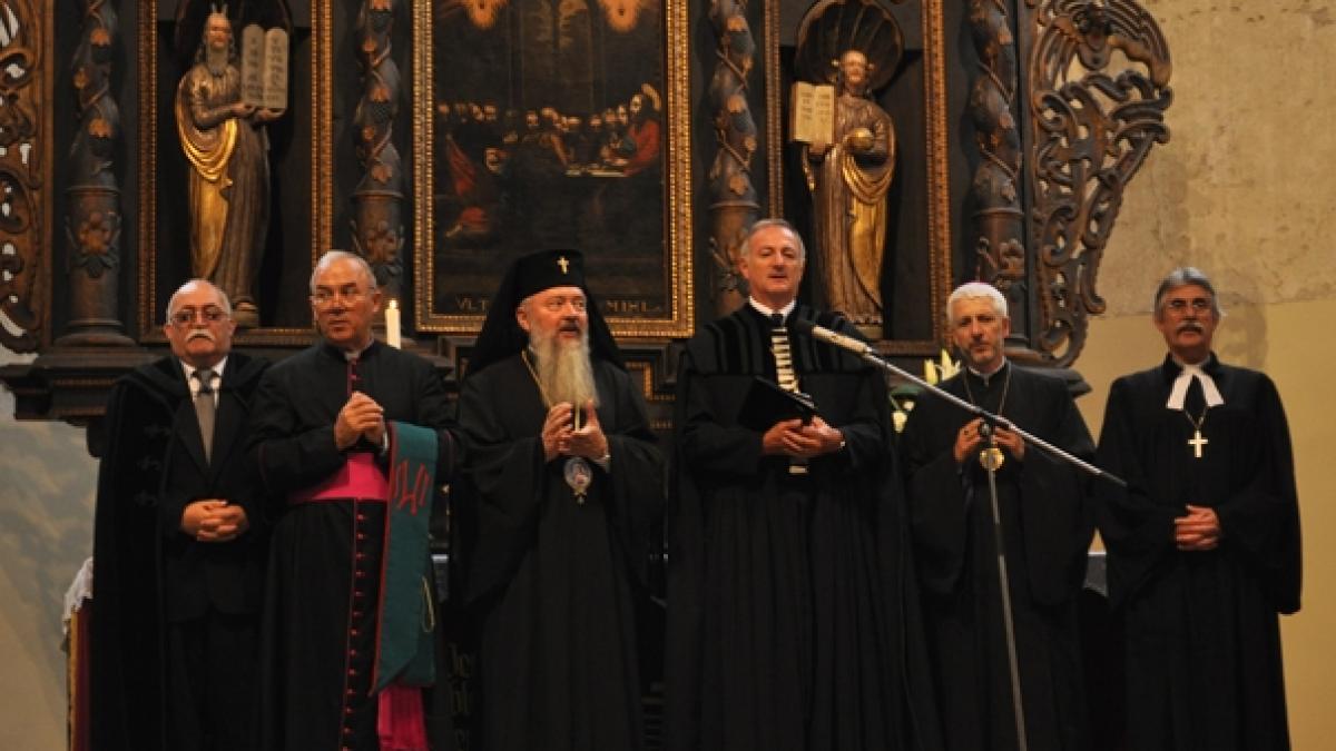 pactul pe care l au semnat ieri sase biserici din romania sa ramana elemente esentiale ale unirii