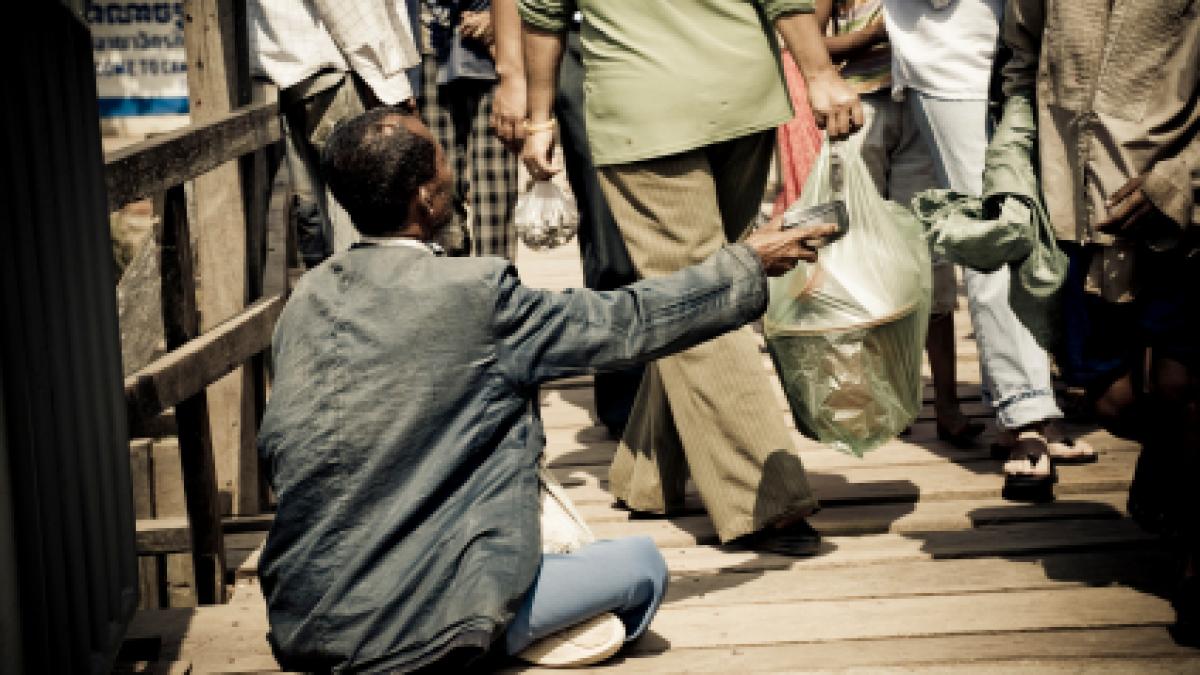 gestul emotionant facut de un cersetor cati trecatori ar face acest lucru