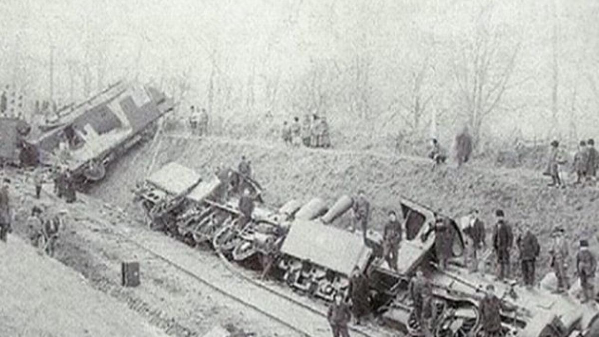 o catastrofa data uitarii aproape 1 000 de oameni au murit in urma celui mai grav accident feroviar