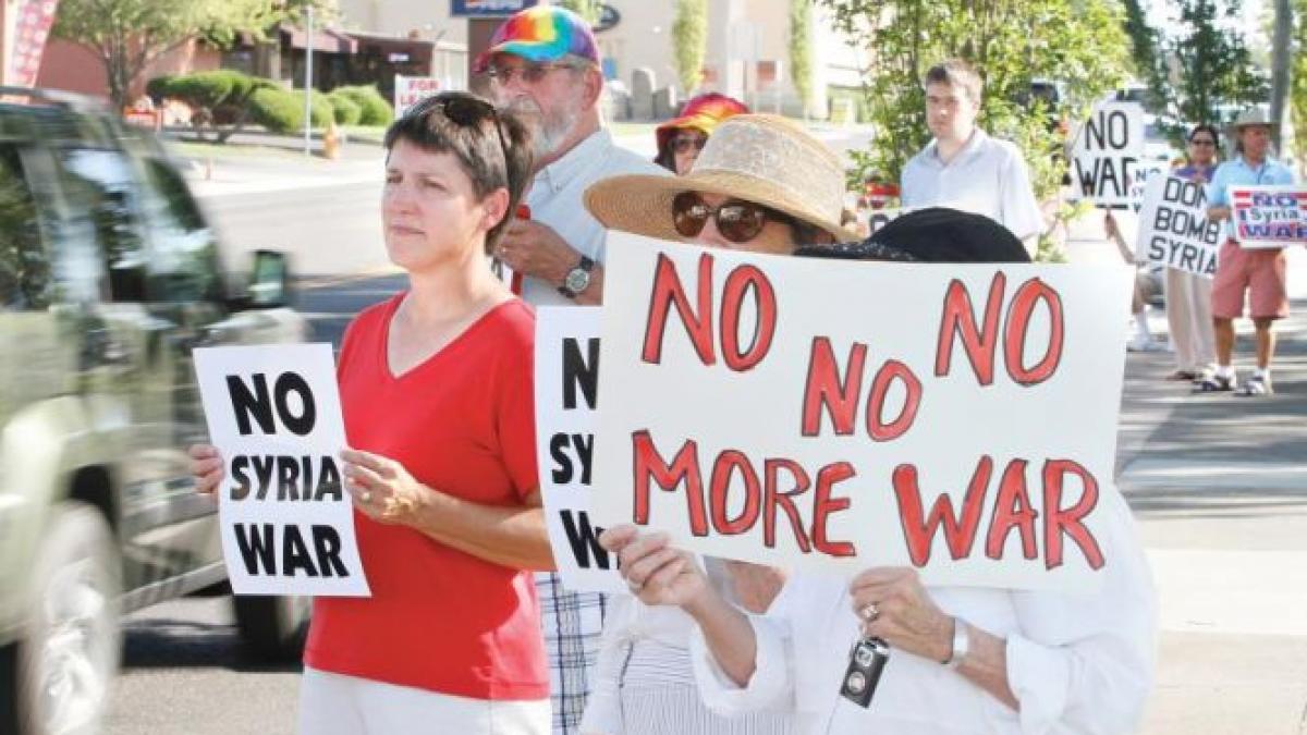 americanii nu mai vor razboi cetatenii sua se opun atacurilor in siria