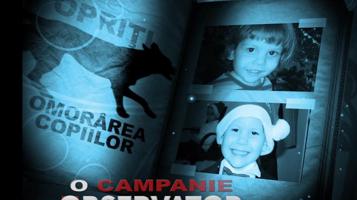 opriti omorarea copiilor