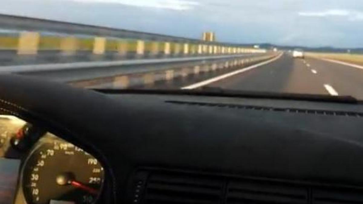 record de viteza pe autostrada soarelui cum a motivat soferul fapta comisa