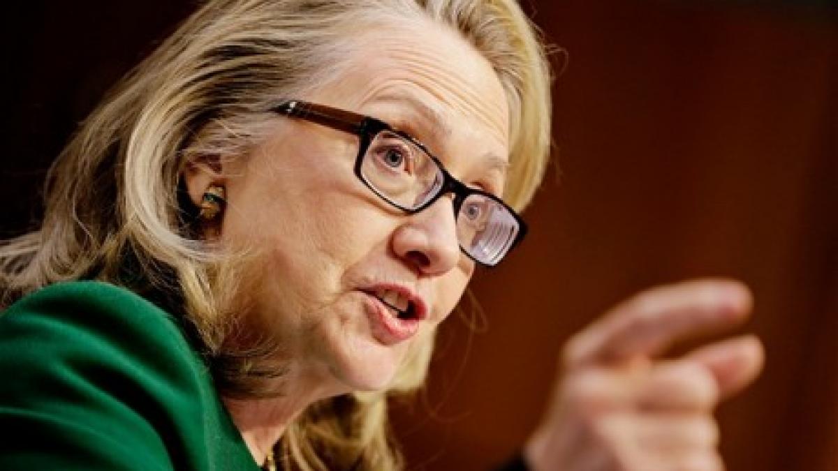 hillary clinton o decizie a siriei de renuntare la arsenalul chimic ar fi o etapa importanta