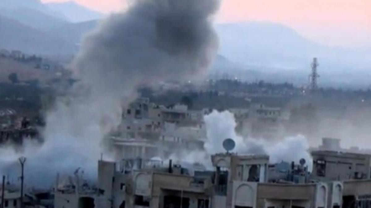 raid aerian in siria 11 oameni au murit dupa ce armata siriana a bombardat un spital de campanie