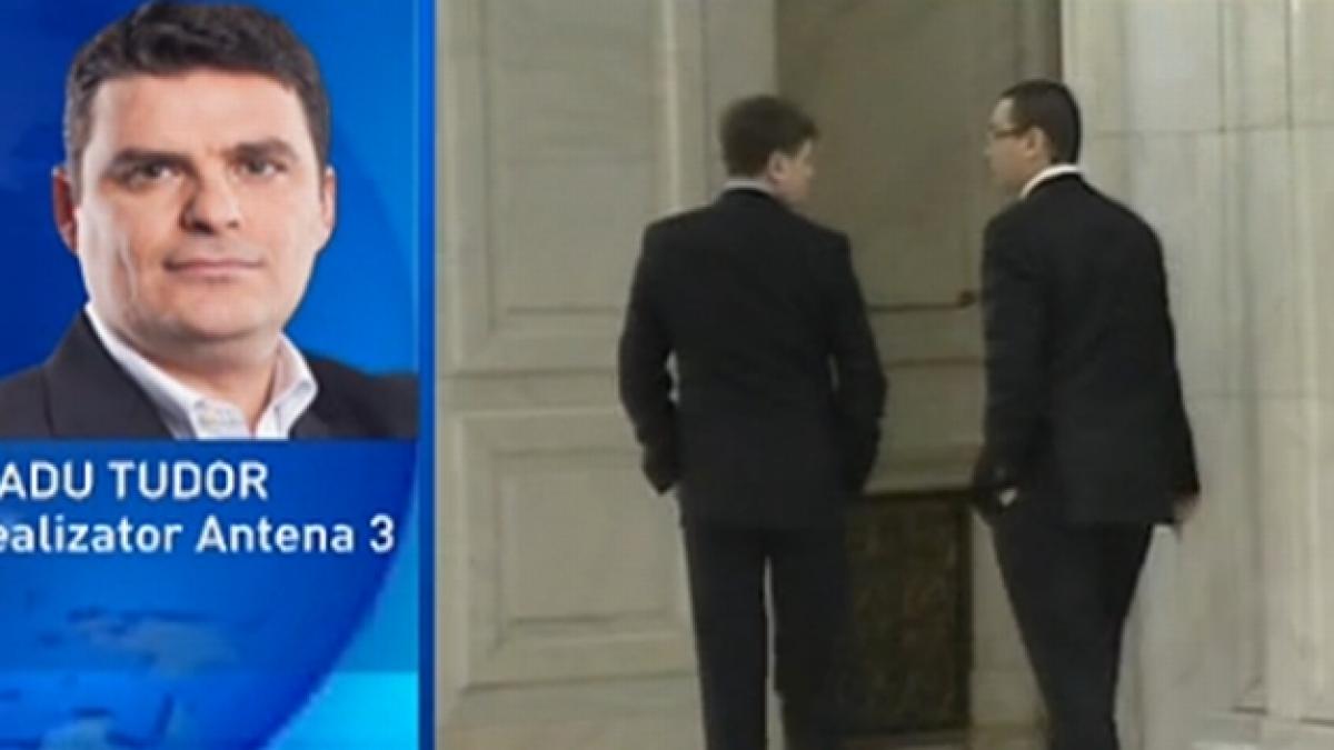 radu tudor este a treia situatie importanta din viata usl cand ponta il pune pe antonescu in fata