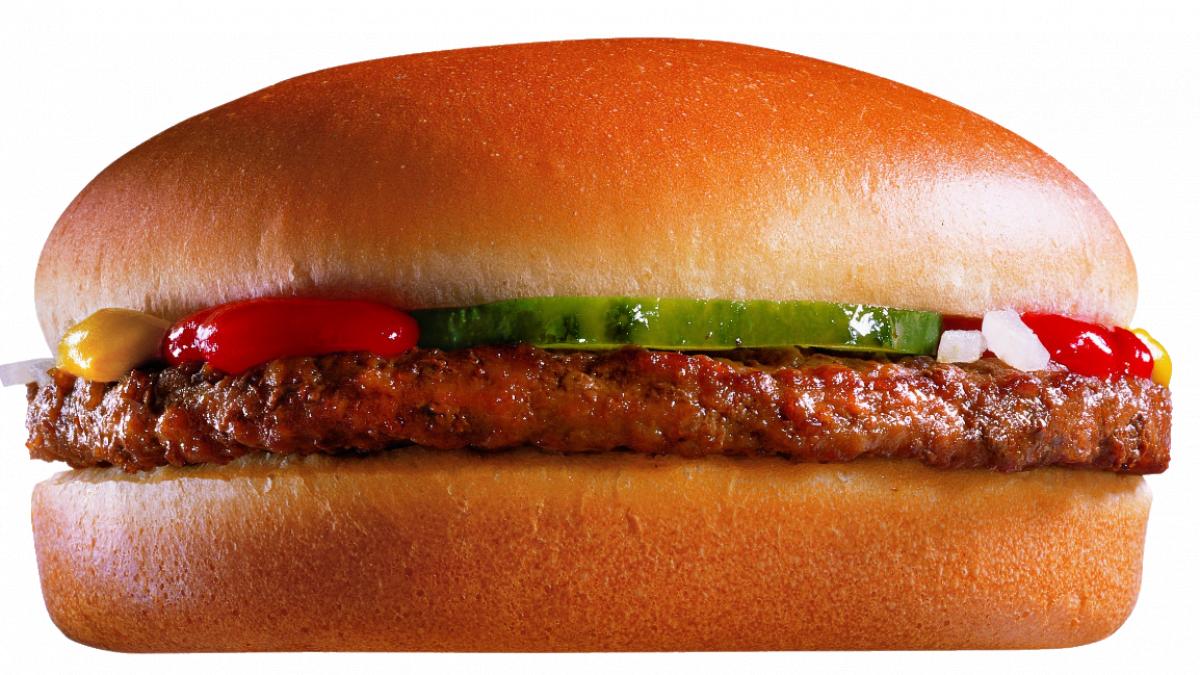cum arata un hamburger dupa 14 ani de cand a fost cumparat s a dezintergrat un singur ingredient