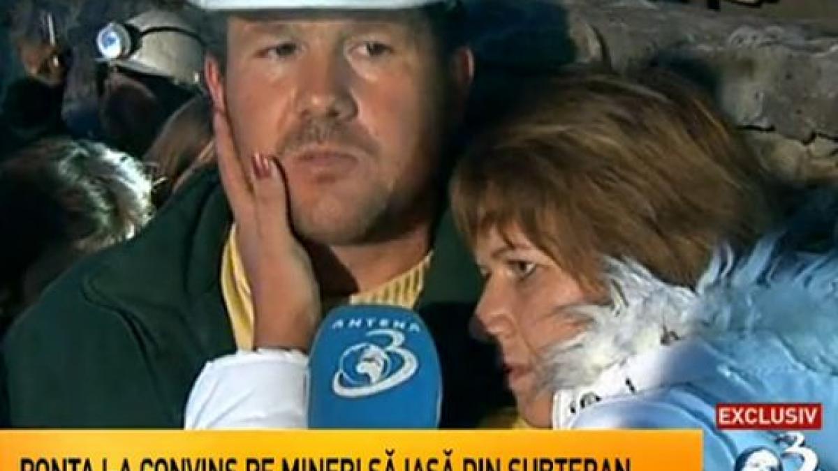 minerii blocati in subteran au incetat greva vezi ce au declarat la iesirea din galerie