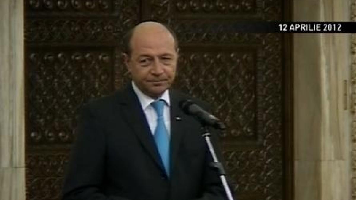 basescu in aprilie 2012 romania nu mai are resurse de a crea locuri de munca decat daca reluam