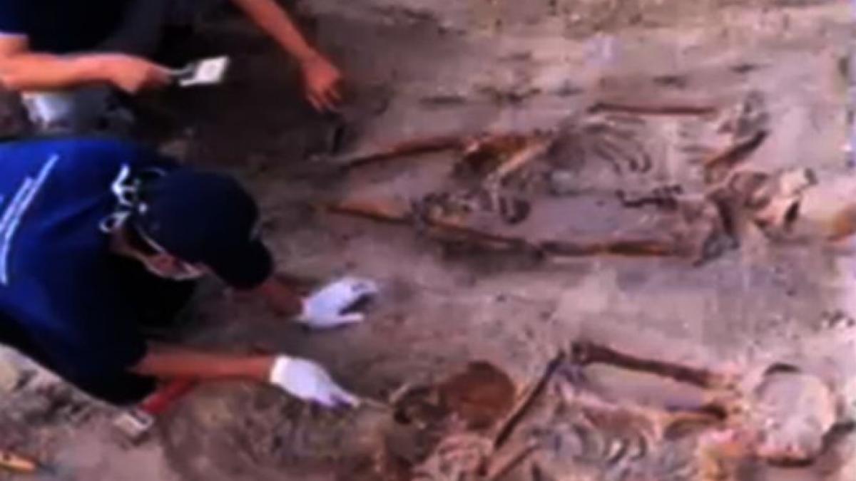 o groapa comuna in care erau aruncati fostii detinuti politici identificata la periprava