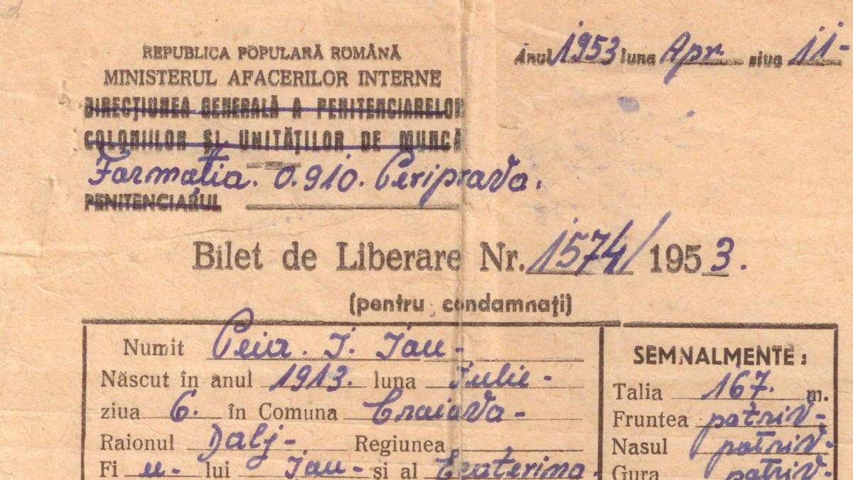 exclusiv www antena3 ro documentul de eliberare al unui inginer inchis si torturat la periprava