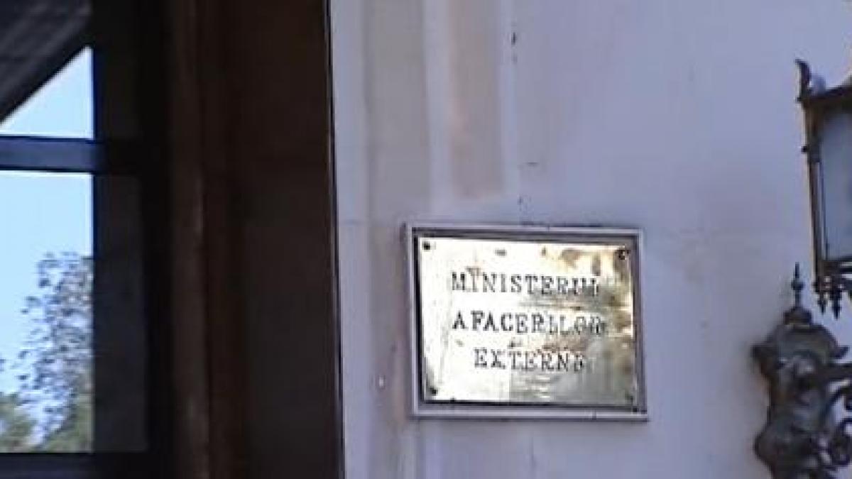 sambata este ziua portilor deschise la ministerul afacerilor externe