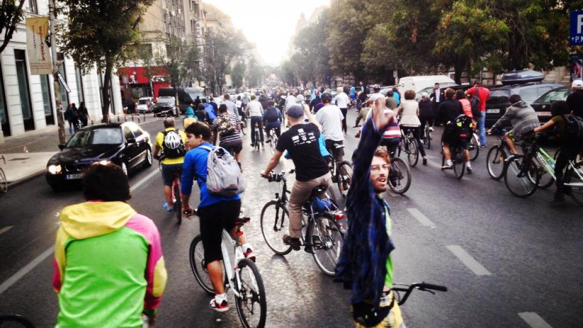 protestul biciclistilor din bucuresti in presa internationala