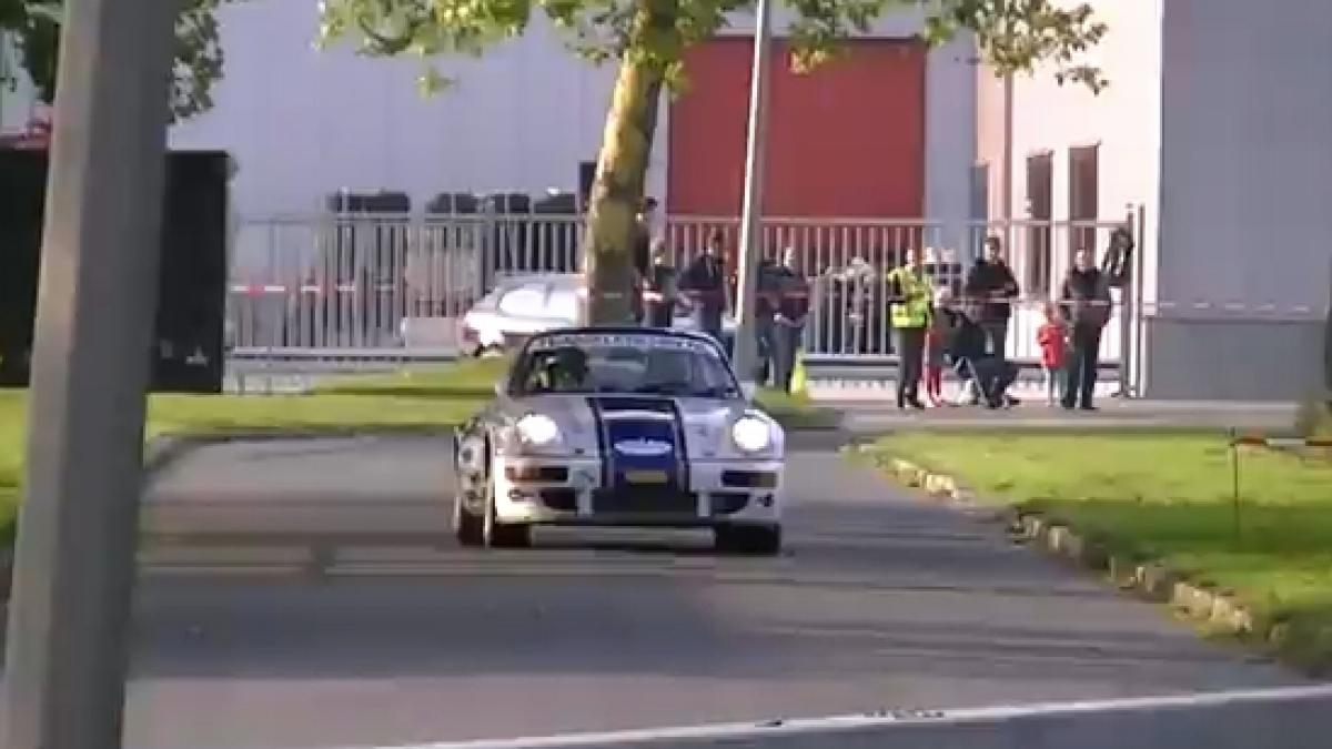 accident spectaculos in timpul unui raliu din olanda