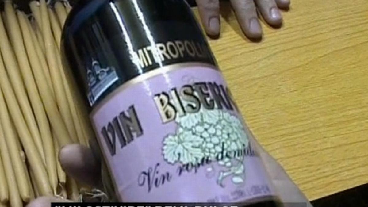 biserica vinde vin liturgic milostivirea preotii nu recunosc desi exista dovezi un material filmat