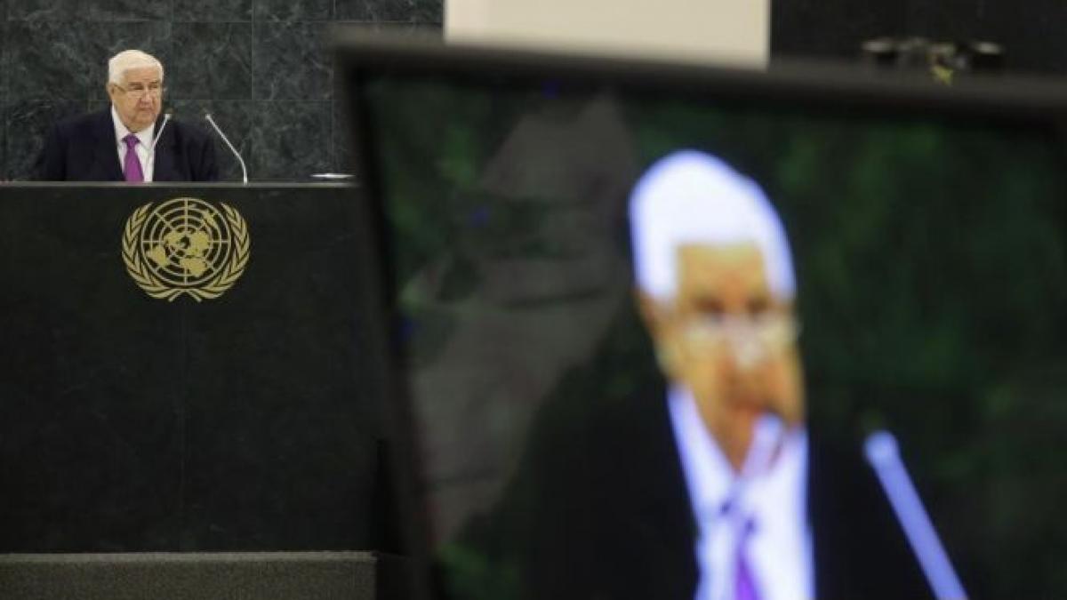 ministrul sirian de externe teroristii care se opun lui assad mananca inimi de om