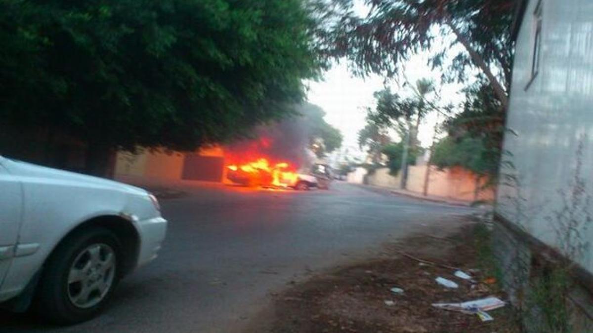 ambasada rusiei din libia a fost atacata cu arme de foc