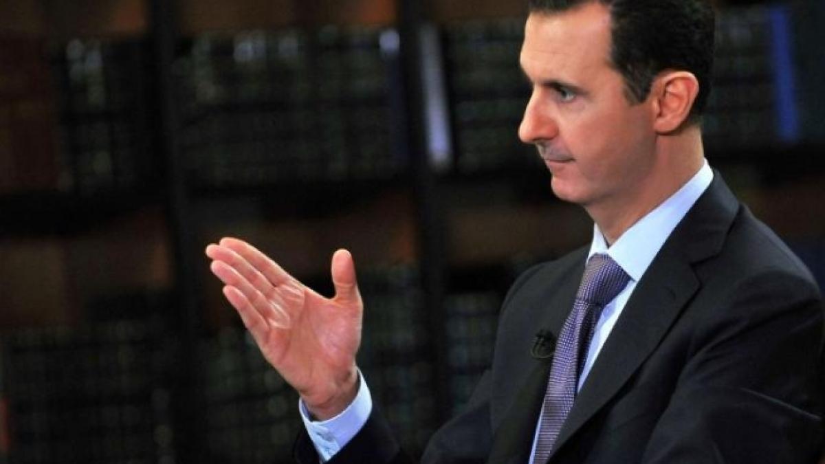 bashar al assad vrea sa ramana presedinte al siriei si dupa scrutinul din 2014