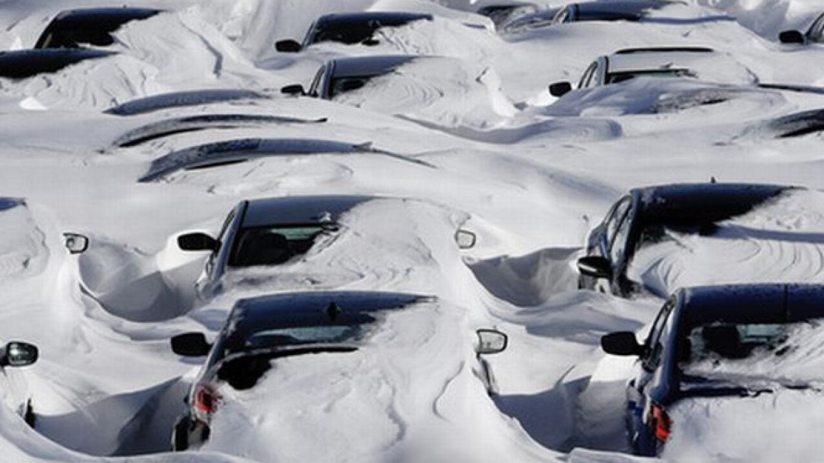 furtuna de zapada in sua stratul de omat a ajuns la 70 de centimetri