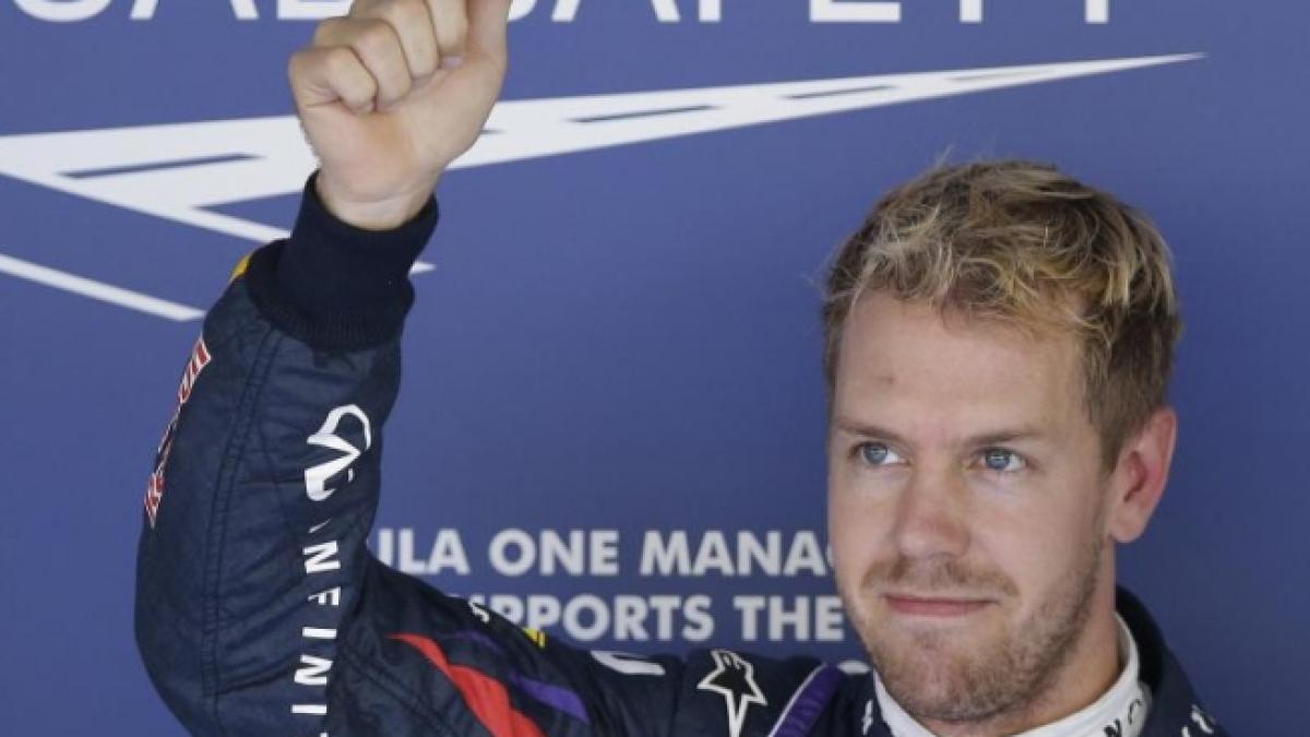 sebastian vettel va pleca din pole position la mp al coreei de sud