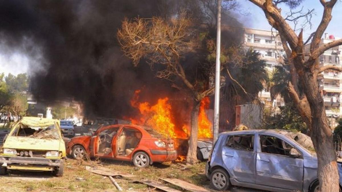 cel putin opt oameni au fost ucisi si 24 raniti intr un atac cu obuze comis la damasc