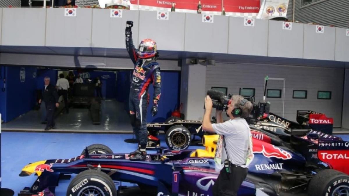 sebastian vettel a castigat marele premiu al coreei de sud
