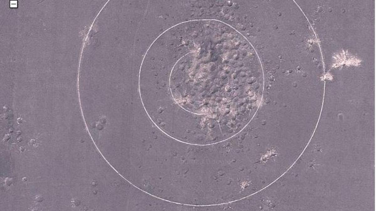 ce apare pe google earth langa epicentrul cutremurelor din galati ce sunt acele cercuri