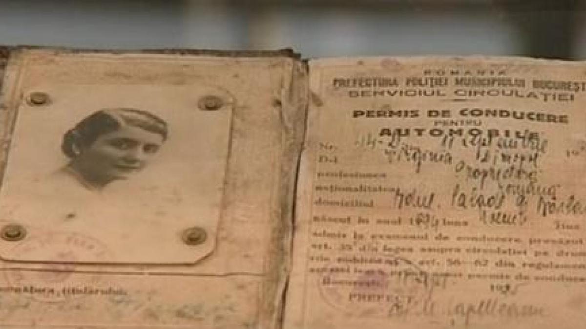 cel mai vechi permis de conducere din romania a fost eliberat in urma cu 100 de ani